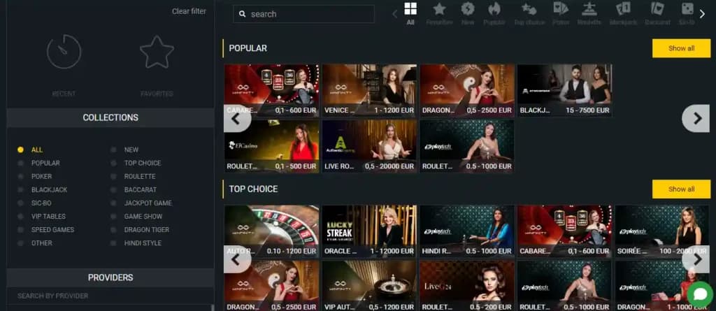 Casino online BetWinner Argentina — más de 5.000 juegos disponibles 24/7