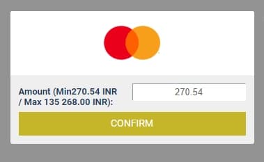 Cómo realizar un depósito en BetWinner Argentina — formulario de monto